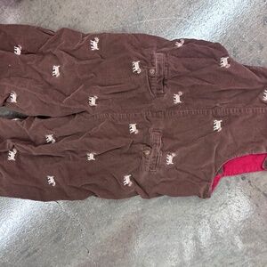 Reversible winter overalls boys 12-15 months